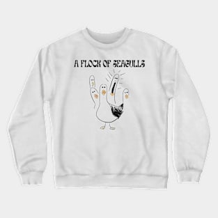 Retro A Flock of Seagulls Crewneck Sweatshirt